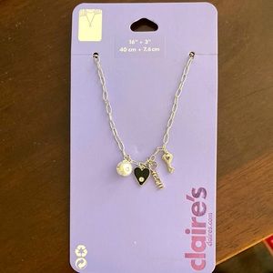 Claire’s charm necklace
